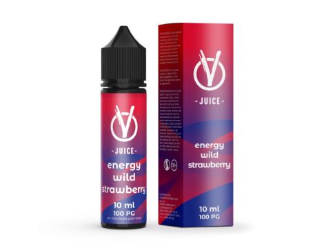 Longfill VBar VJuice 10/60ml - Energy Wild Strawberry